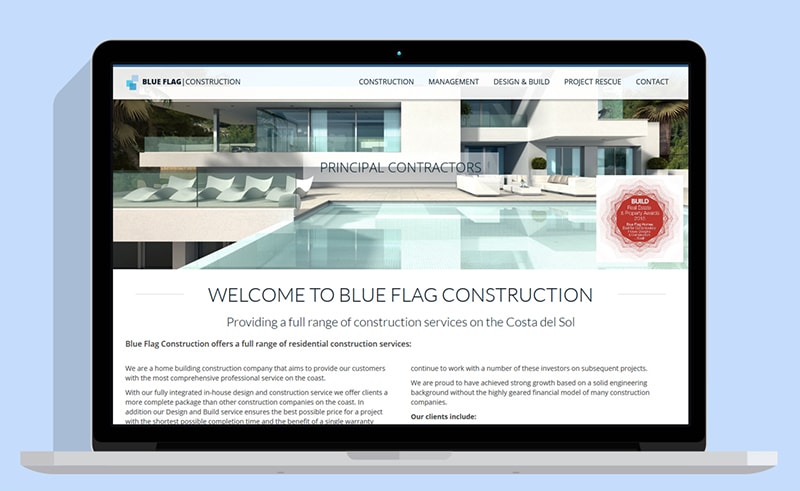 Blue Flag Construction